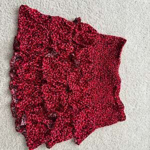 Michael Kors Red Ruffle Mini Skirt